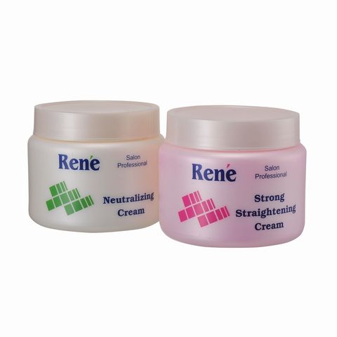 500ml Rene Hair Straightening Cream + Neutralizer Cream