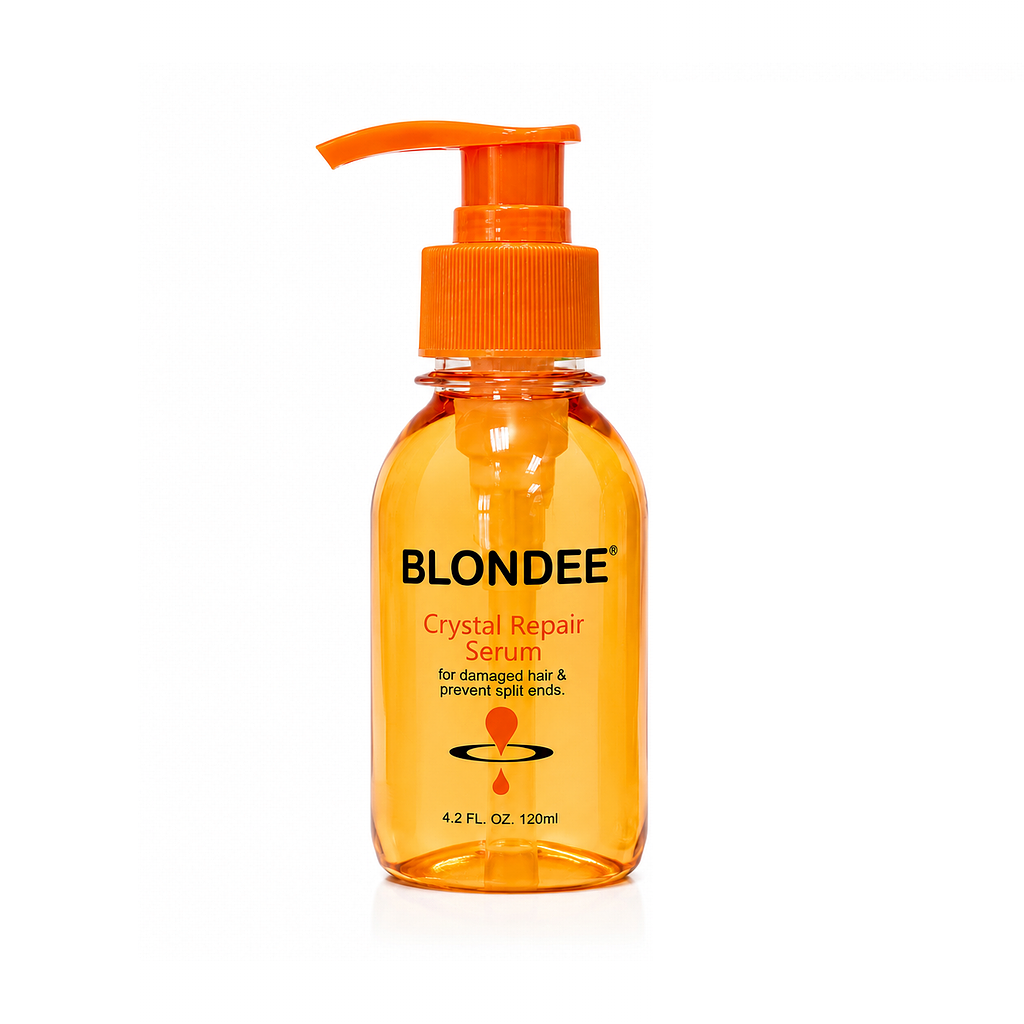 120ml Blondee Crystal Repair Hair Serum (Gold)
