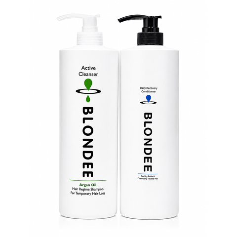 1000ml Blondee Hair Loss Shampoo & Daily Recovery Conditioner
