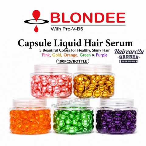 Blondee 100pcs Blondee Capsule Liquid Hair Serum