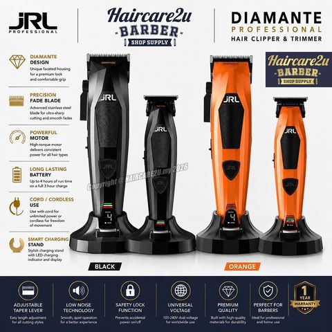 JRL Diamante Professional Hair Clipper & Trimmer 1