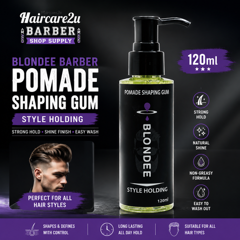 120ml Blondee Barber Hair Liquid Pomade Shaping Gum