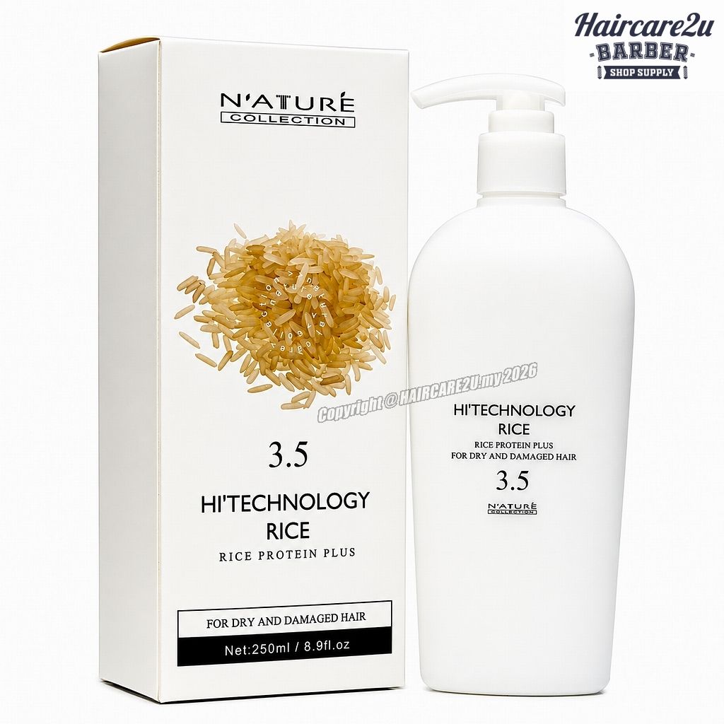 250ml Nature Collection Hi'Technology Rice Protein Plus Hair Repair Cream 2