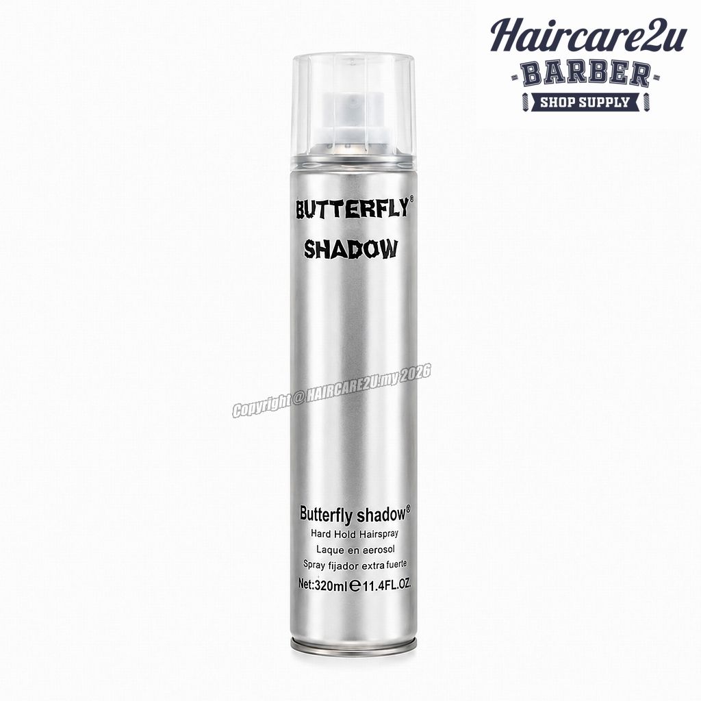 320ml Butterfly Shadow Strong Hold Hair Spray (Honeydew Flavor)