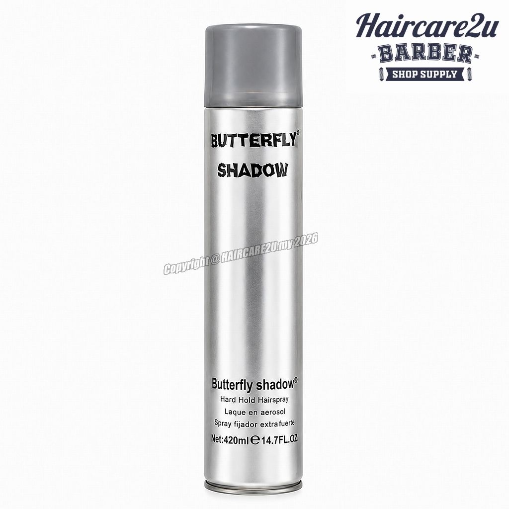 420ml Butterfly Shadow Strong Hold Hair Spray (Honeydew Flavor)