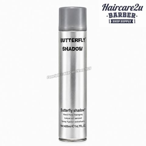 420ml Butterfly Shadow Strong Hold Hair Spray (Honeydew Flavor)