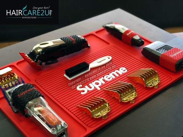 Supreme Professional Anti Slip Station Large Barber Mat Red.jpg
