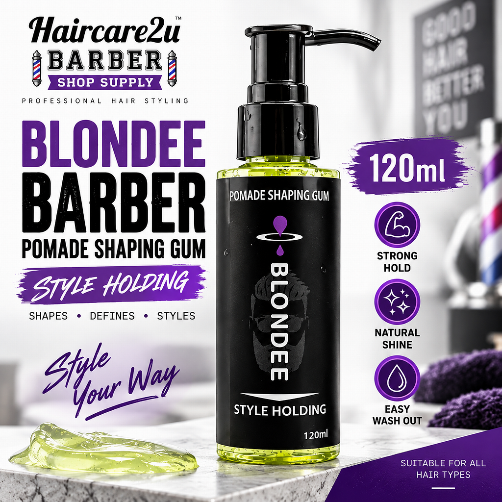120ml Blondee Barber Hair Liquid Pomade Shaping Gum 3