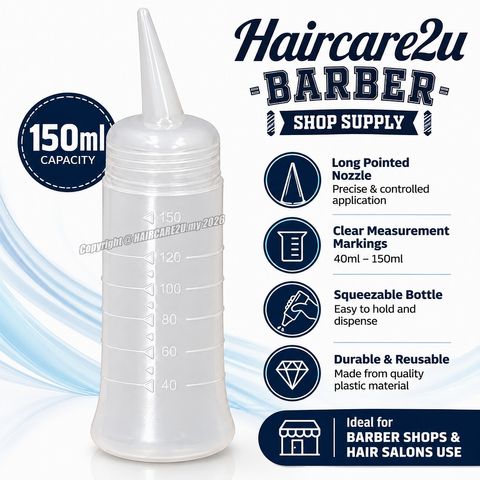 150ml Haircare2u Hair Salon #88 Cold Wave Lotion Applicator Pump Bottle