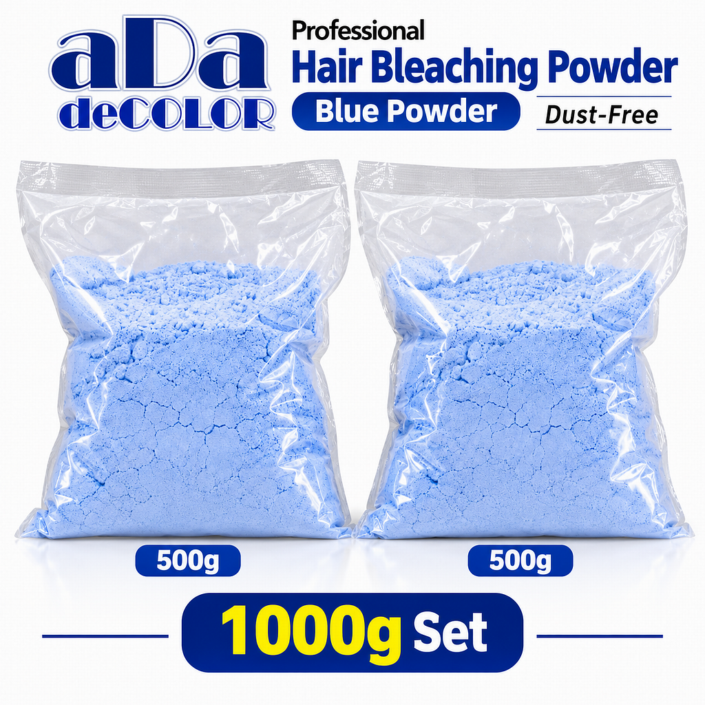 500g ADA deCOLOR Dust-Free Professional Hair Bleaching Powder (Blue) 2