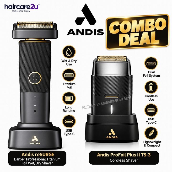 Andis Shaver Combo Deal