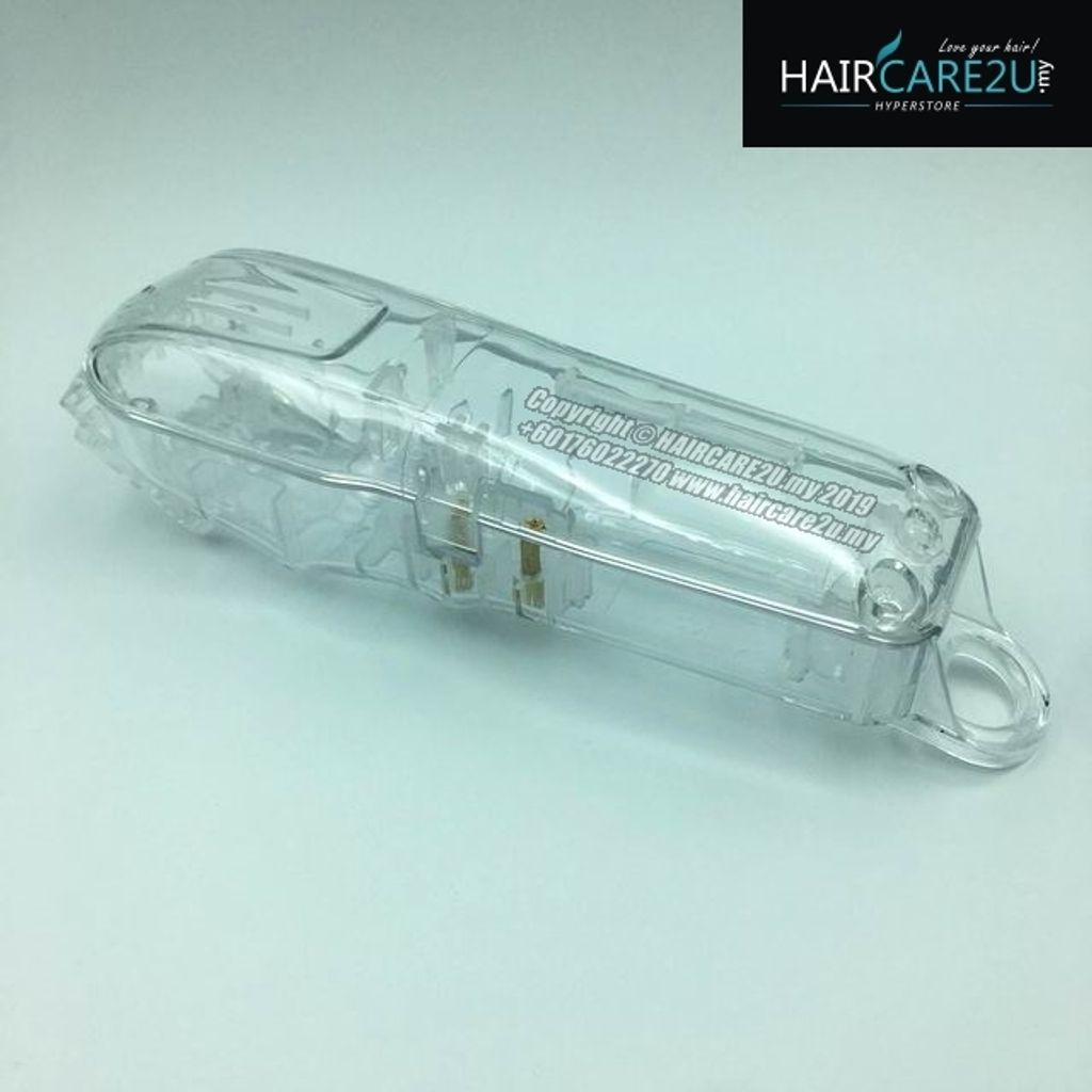 Wahl Cordless Hair Clipper Housing Transparent Base Cover with Top Lid Case.jpg