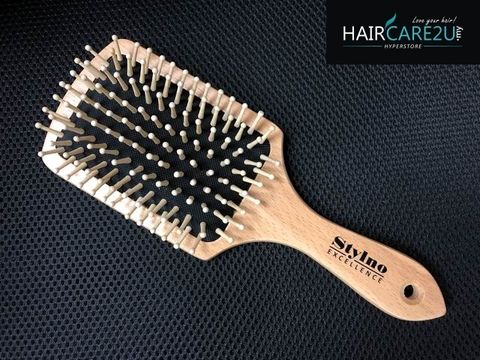 Stylno 920 Wooden Paddle Antistatic Hair Brush Massage Comb.jpg