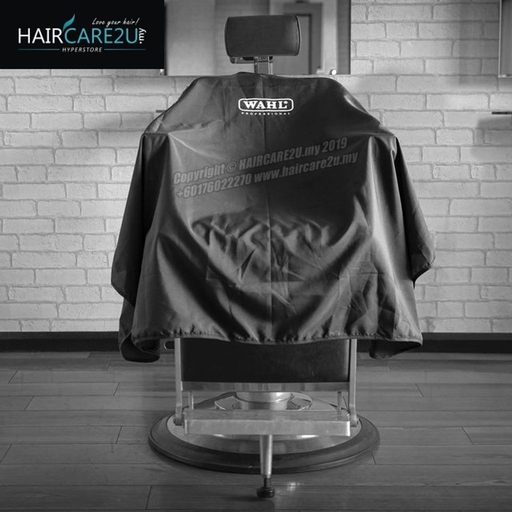 WAHL Black Polyester Professional Hair Cutting Cape.jpg