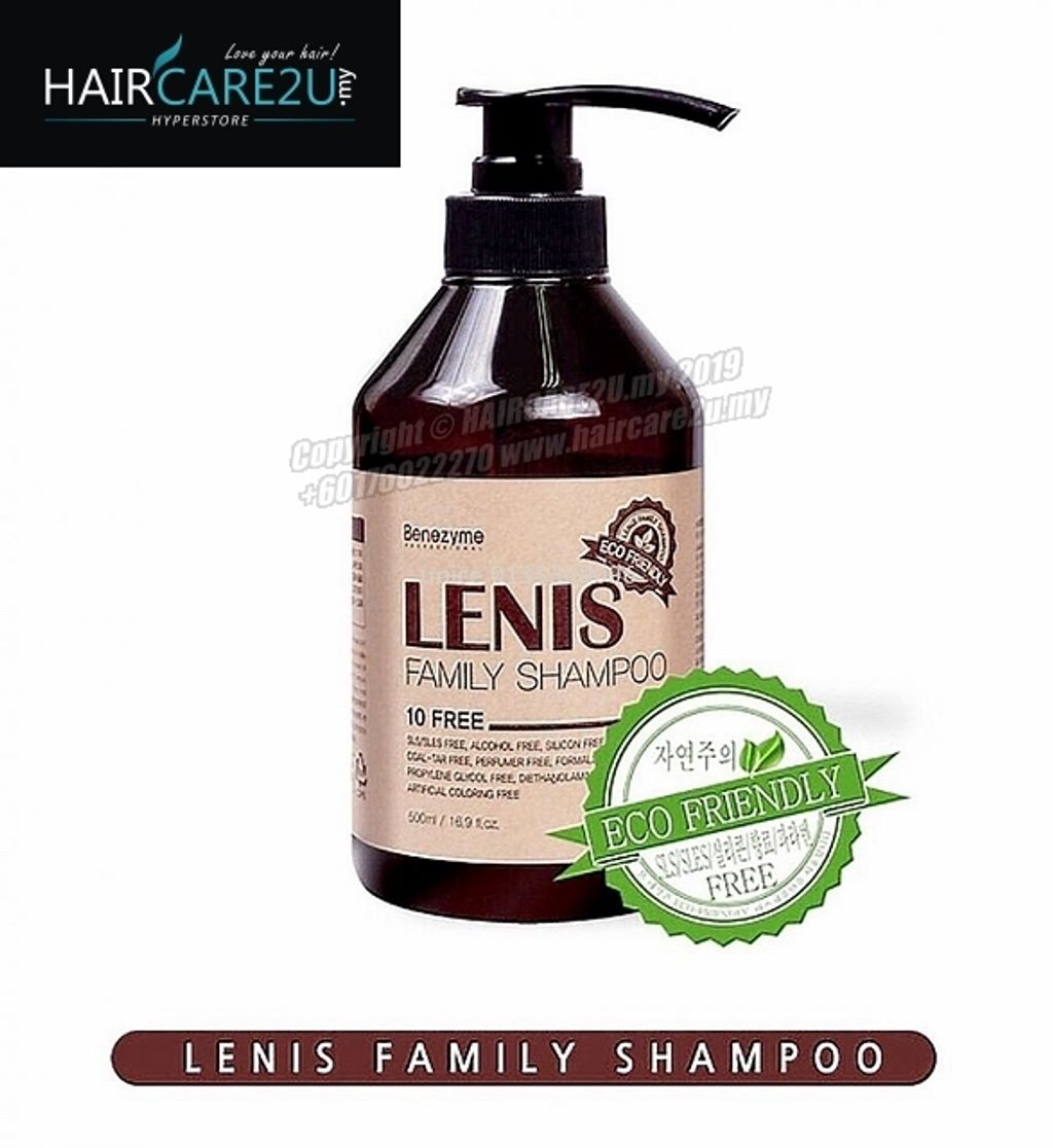 HAIRCARE2U 500ml Benezyme Lenis Family Shampoo.jpg
