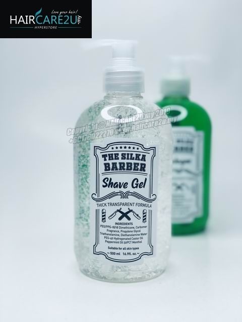 500ml The Silka Barber Shaving Gel for Men.jpg
