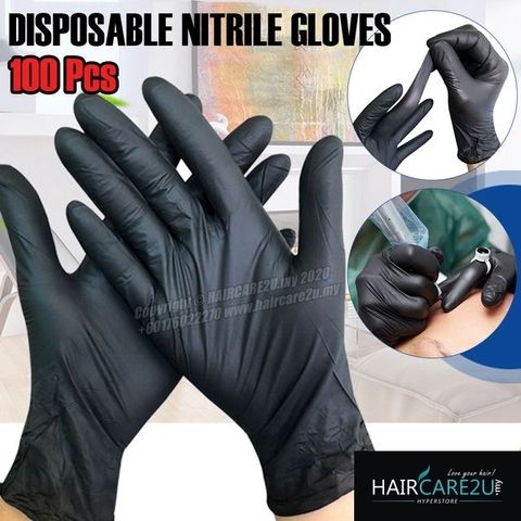 100pcs Latex Disposable Nitrile Hand Gloves (Black).jpg