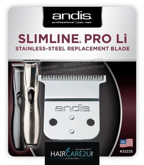 Andis SlimLine Pro Li Deep Tooth Stainless Steel Replacement Blade #32225.jpg