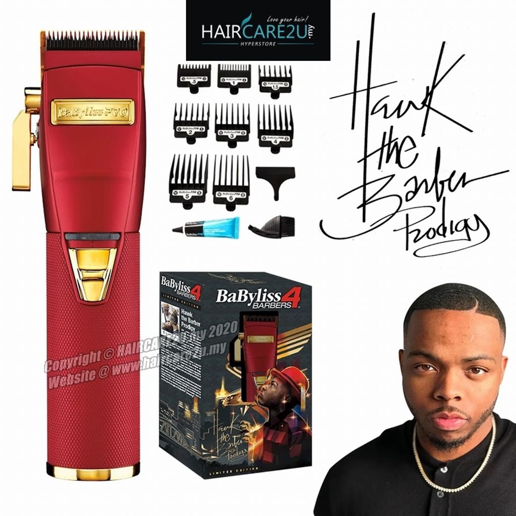 Babyliss 4 Barbers Limited Edition FX870R REDFX Metal Ferrari Lithium Hair  Clipper - Hawk The Barber Prodigy – HAIRCARE2U.my - Barber & Salon Supply  [Wahl | Andis | Babyliss | Euromax | Aily]