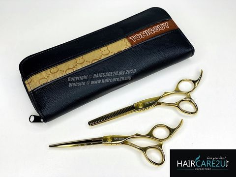 6.0” Toni & Guy F5-S60S Gold-Plated 2in1 Hairdressing Scissor & Thinning Scissor.jpg