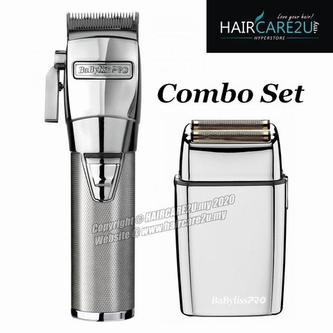 Babyliss PRO FX870C CHROMFX Metal Ferrari Clipper + FOILFX02 Cordless Metal Double Foil Shaver.jpg