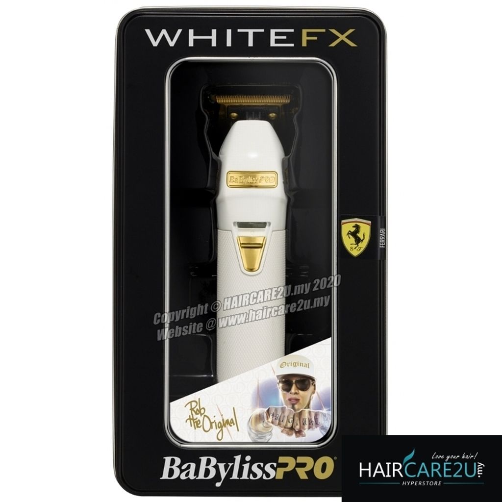BaByliss PRO WHITEFX Metal Lithium Outlining Trimmer - Rob The Original #FX787W 4.jpg