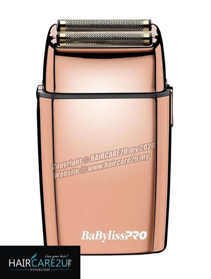 BaByliss Pro FOILFX02 Cordless Metal Double Foil Rose Gold Shaver #FXFS2RG.jpg