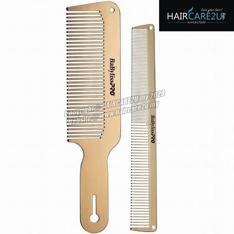 BaByliss Pro BARBERology GOLDFX Metal Comb Set #BCOMBSET2G.jpg