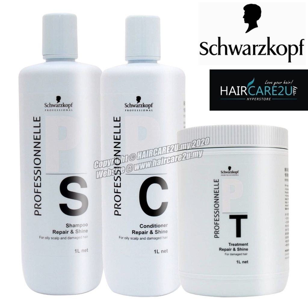 1000ml Schwarzkopf BC Professionelle Repair & Shine Shampoo Conditioner Treatment.jpg
