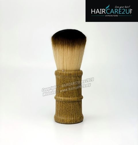 E13 Megaga Barber & Salon Soft Neck Face Duster Wooden Hair Brush.jpg