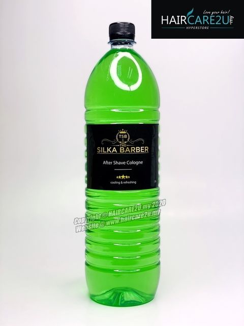 1.5L The Silka Barber After Shave Lotion  Cologne (Green).jpg