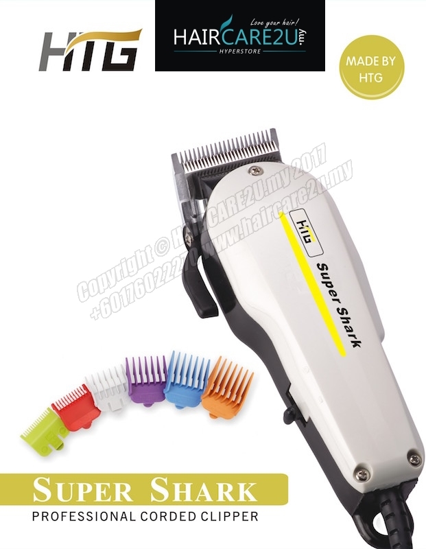 cutting hair with beard trimmers