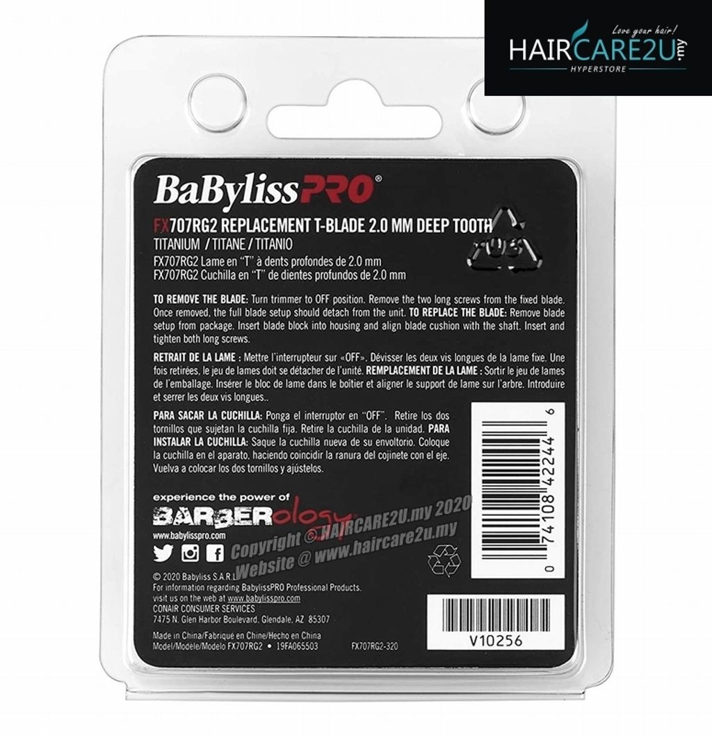 BaByliss Pro Rose Gold Titanium 2.0 mm Deep Tooth Replacement T-Blade #FX707RG2 3.jpg