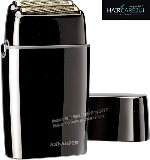 BaByliss Pro FOILFX02 Cordless Black Metal Double Foil Shaver #FXFS2B 5.jpg