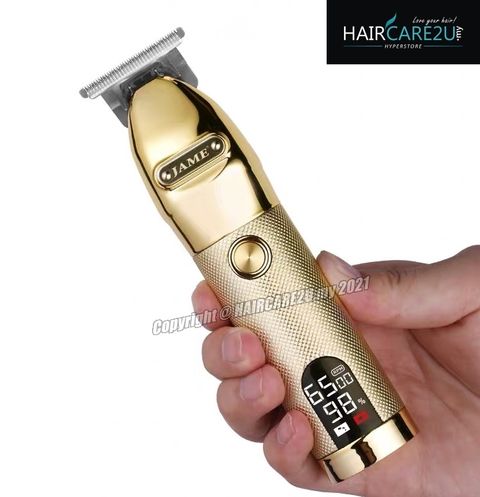 Jame JM-751 Gold Metal Skeleton Outliner Hair Trimmer.jpg