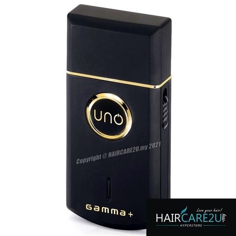 Gamma+ Uno Professional Lithium-Ion Single Foil Shaver - Black #GPUNOSFS 3.jpg