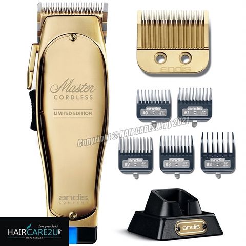 Andis Master Cordless LIMITED GOLD EDITION Clipper #12540 4.jpg