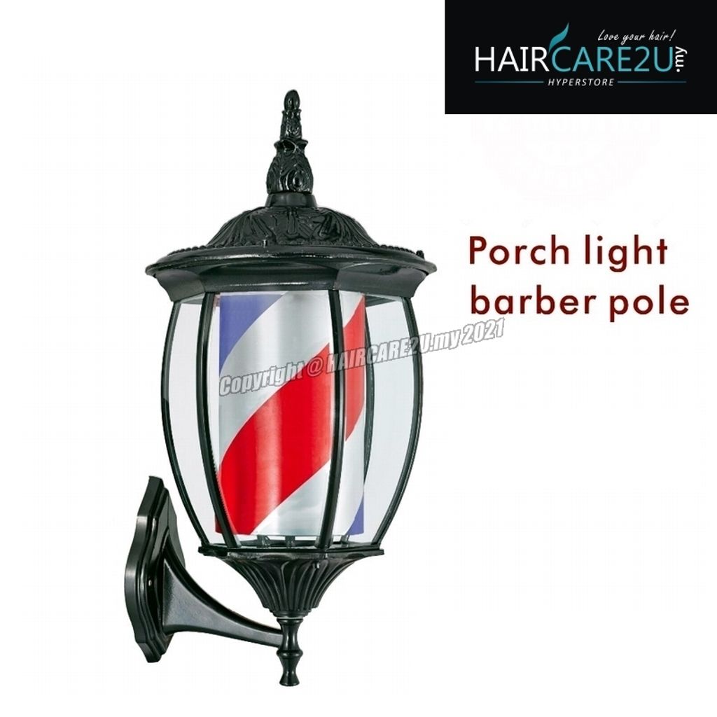 Barber Pole M318C Porch Light (Black) - 49cm.jpg