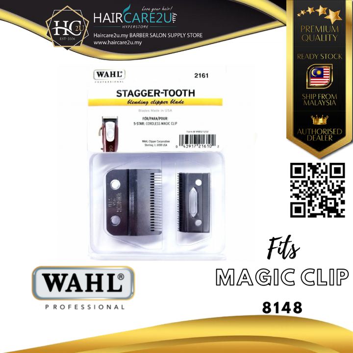 Wahl 2161 Stagger-Tooth 5 Star Magic Clip 2-Hole Clipper Blade 4.png