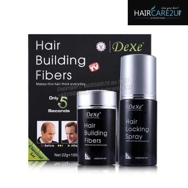 22g Dexe Hair Building Fibers + 100ml Dexe Hair Locking Spray.jpg