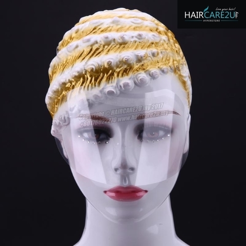 100pcs Barber Hair Salon Hairspray Mask for Forehead Eyes 