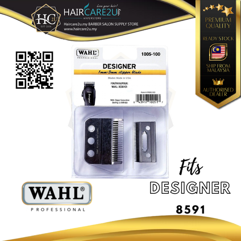 Wahl Designer 1mm-3mm Clipper Blade For Designer, Cordless Designer, Pilot, Vacuum, Sterling 4, Sterling 1 Plus #1005-100 Poster.png