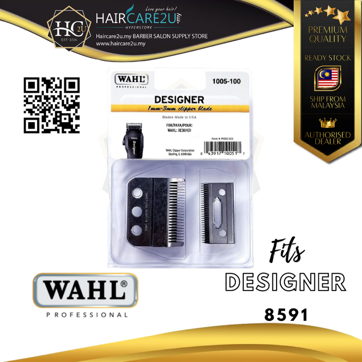 Wahl Designer 1mm-3mm Clipper Blade For Designer, Cordless Designer, Pilot, Vacuum, Sterling 4, Sterling 1 Plus #1005-100 Poster.png