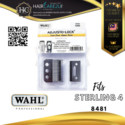 Wahl Adjusto-Lock 1mm-3mm Clipper Blade For Senior, Designer, Sterling 4, Sterling 1 Plus #1005 Poster.png