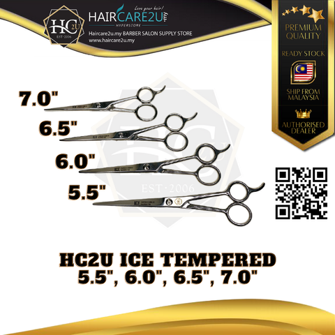 HC2U ICE Tempered Stainless Classical 600 Barber Scissor Poster 3.png