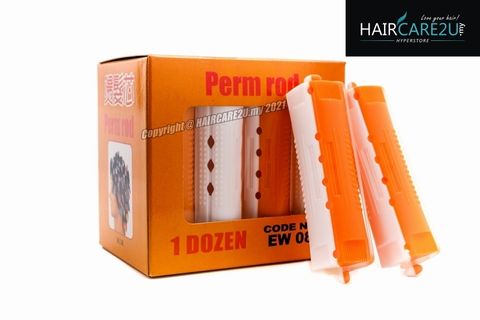 EW-08 Hair Curlers Perm Rod (Orange-White).jpg