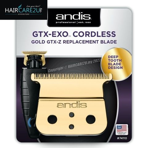 Andis GTX-EXO Cordless Gold GTX-Z Replacement Blade #74110.jpg