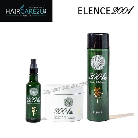 Elence 2001 Green Tea Intensive Scalp Shampoo Hair Pack Essence.jpg