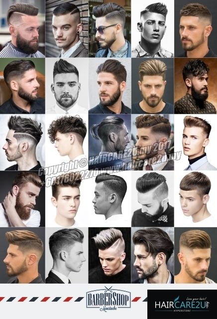 European Western Style Men Hair Barber Poster.jpg