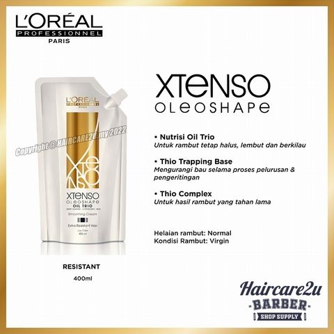 Loreal Professional Xtenso Oleoshape Oil Trio Smoothing Rebonding Cream Resistant.jpg